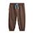Lot de 2 pantalons enfant en molleton cracotte Marron 6 - vertbaudet enfant 