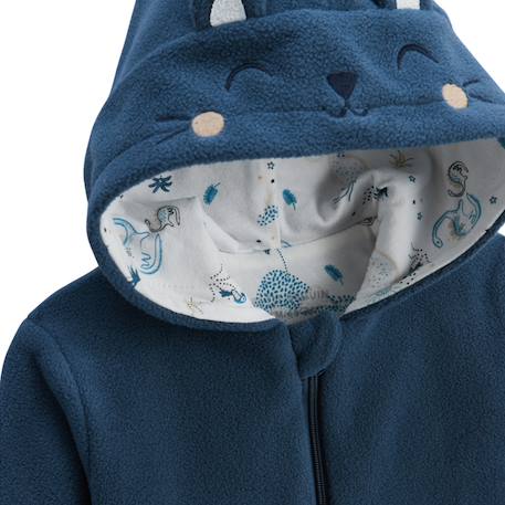 Ensemble bébé veste en polaire et pantalon en molleton dune valley Bleu 3 - vertbaudet enfant 