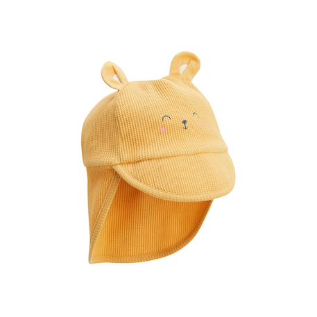 Casquette cache-cou bébé hawaiki Ocre 2 - vertbaudet enfant 