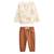 Ensemble enfant sweat et pantalon en molleton constellation Camel 2 - vertbaudet enfant 