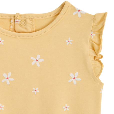 T-shirt enfant manches courtes camila Jaune 4 - vertbaudet enfant 