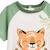 Pyjama enfant manches courtes kanha Vert 3 - vertbaudet enfant 
