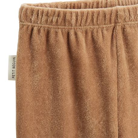 Lot de 2 pyjamas bébé 2 pièces en velours chincha Camel 4 - vertbaudet enfant 