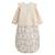 Gigoteuse d'hiver en velours avec manches amovibles chincha Ecru 3 - vertbaudet enfant 