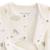 Kit naissance 3 pièces pyjama, body et doudou bébé câlins Ecru 3 - vertbaudet enfant 