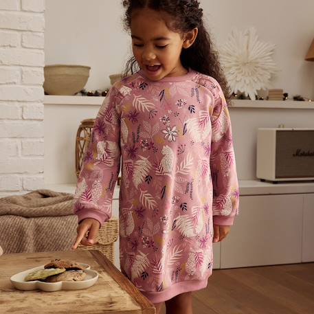 Robe enfant en molleton louisa Rose 5 - vertbaudet enfant 