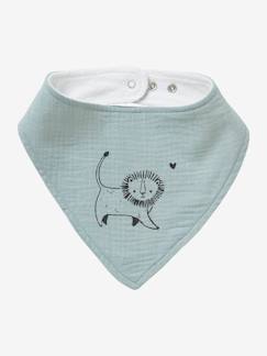 Lot De 2 Bandanas-Bavoirs Bébé Petit Bateau Cœur En Coton Bio