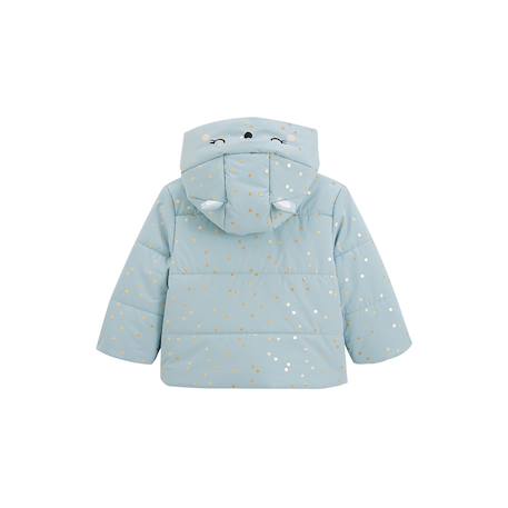 Doudoune bébé intérieur polaire avec capuche alma Bleu 3 - vertbaudet enfant 