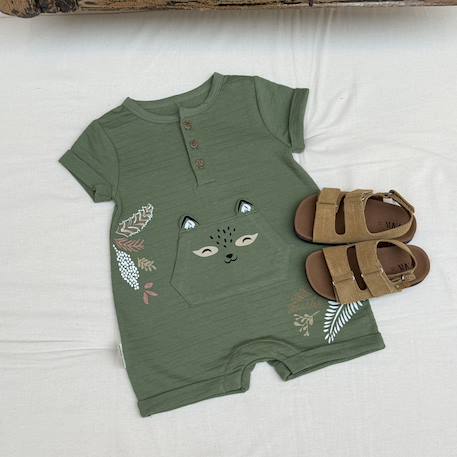 Barboteuse bébé gabin Vert 5 - vertbaudet enfant 