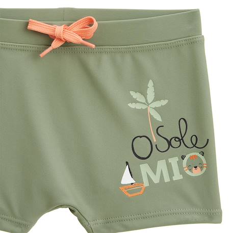 Lot de 2 boxers de bain bébé mio Kaki 6 - vertbaudet enfant 