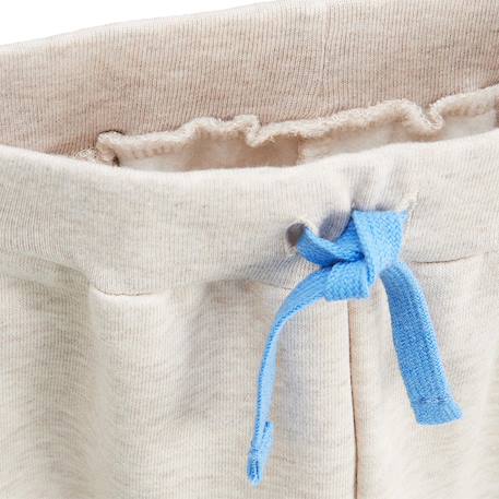 Ensemble enfant sweat et pantalon en molleton Beige 4 - vertbaudet enfant 