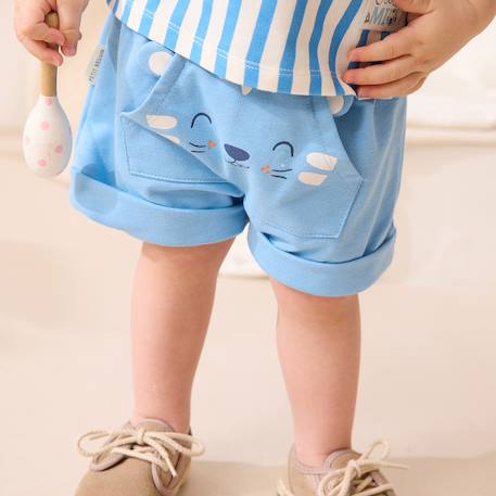 Short bébé biscarosse Bleu 5 - vertbaudet enfant 