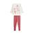 Pyjama enfant 2 pièces à pieds retroussables fiesta Terracotta 2 - vertbaudet enfant 