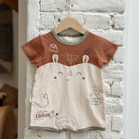 Barboteuse bébé kansas city Camel 5 - vertbaudet enfant 