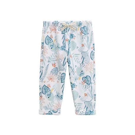 Ensemble bébé sweat-shirt à capuche et pantalon en molleton roméo Bleu 6 - vertbaudet enfant 