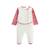 Pyjama bébé en velours happy days Rose 5 - vertbaudet enfant 