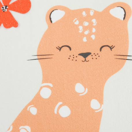Serviette de bain bébé + pochette fleur Ecru 6 - vertbaudet enfant 
