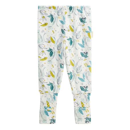 Lot de 2 pyjamas enfant 2 pièces en velours avec pieds retroussables oscar Bleu 6 - vertbaudet enfant 