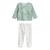 Ensemble bébé gilet et pantalon en molleton ultra chaud kenya Vert 2 - vertbaudet enfant 