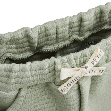Ensemble enfant sweat et pantalon en molleton boavista Kaki 5 - vertbaudet enfant 