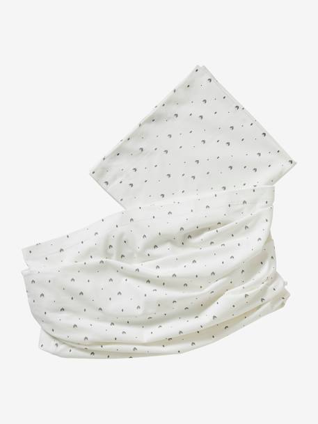Porte-bébé 2 bandeaux à croiser sans nouage Hygge+ivoire imprimé+Léopard+Mon coeur 6 - vertbaudet enfant 