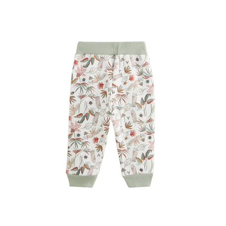 Ensemble bébé sweat-shirt à capuche et pantalon en molleton abou Vert 5 - vertbaudet enfant 