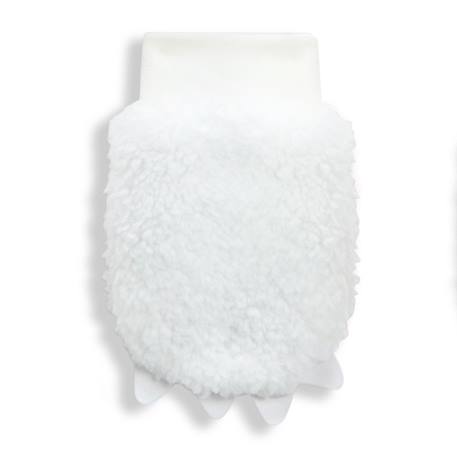 Bonnet en sherpa + moufles alaska Ecru 5 - vertbaudet enfant 