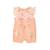 Barboteuse bébé en gaze de coton santa giulia Corail 2 - vertbaudet enfant 