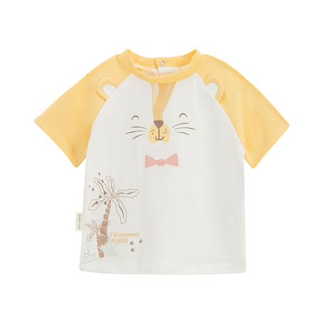 Pyjama short enfant 2 pièces auguste Jaune 5 - vertbaudet enfant 