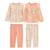 Lot de 2 pyjamas enfant 2 pièces santa giulia Corail 2 - vertbaudet enfant 