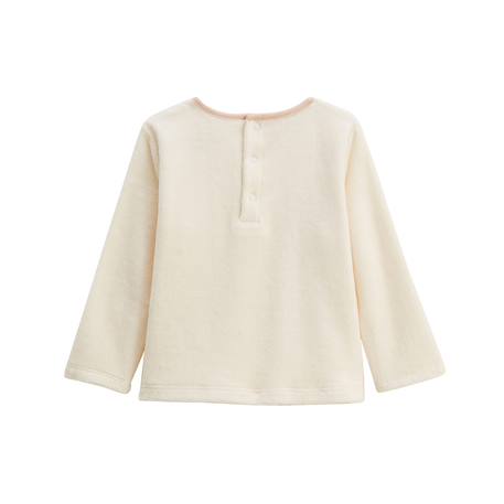 Lot de 2 pyjamas enfant 2 pièces en velours avec pieds retroussables manouk Rose 3 - vertbaudet enfant 