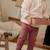 Legging enfant en tricot matcha Rose 5 - vertbaudet enfant 