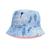 Bob bébé réversible en gaze de coton bella chica Bleu 4 - vertbaudet enfant 