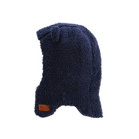 Cagoule bébé en sherpa anouk Bleu 3 - vertbaudet enfant 