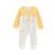 Pyjama bébé auguste Jaune 2 - vertbaudet enfant 