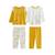 Lot de 2 pyjamas bébé adele Jaune 2 - vertbaudet enfant 