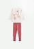 Pyjama enfant 2 pièces à pieds retroussables fiesta Terracotta 1 - vertbaudet enfant 