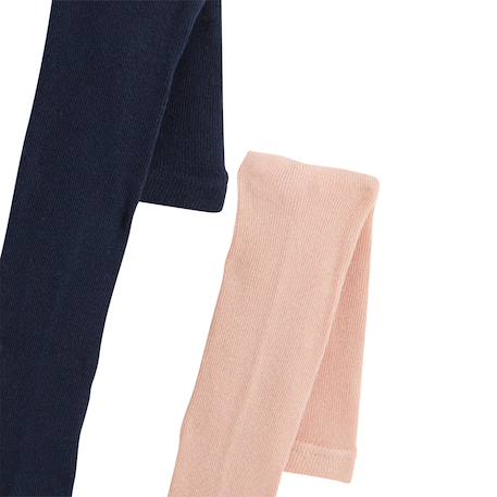 Lot de 2 paires de collants enfant tchatcha Bleu 3 - vertbaudet enfant 