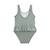 Maillot de bain enfant 1 pièce fleur Vert 3 - vertbaudet enfant 