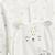 Pyjama bébé en velours ouverture pont mon petit chou du pérou Ecru 4 - vertbaudet enfant 