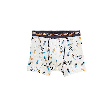 Lot de 2 boxers garçon happy rider Ocre 5 - vertbaudet enfant 