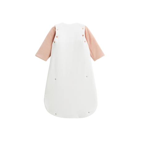 Gigoteuse d'hiver en velours avec manches amovibles machu picchu Ecru 3 - vertbaudet enfant 