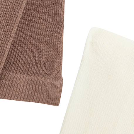 Lot de 2 paires de collants enfant matcha Marron 4 - vertbaudet enfant 