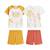Lot de 2 pyjamas bébé liwa Jaune 2 - vertbaudet enfant 