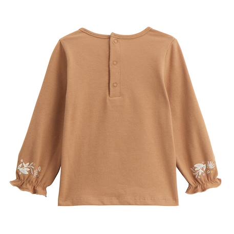 Ensemble salopette bébé en molleton et t-shirt chincha Ecru 6 - vertbaudet enfant 