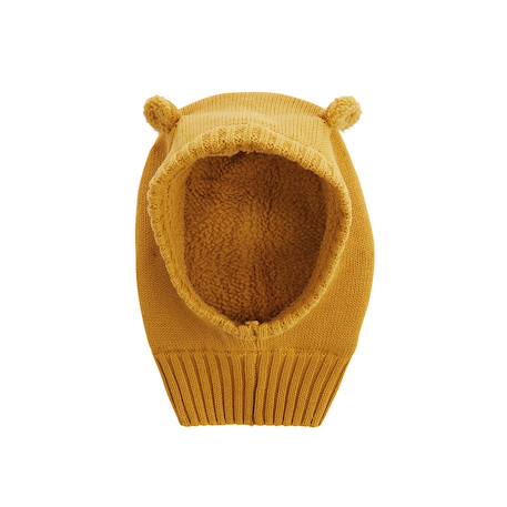 Cagoule bébé en tricot charly Camel 3 - vertbaudet enfant 
