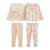 Lot de 2 pyjamas enfant 2 pièces en velours avec pieds retroussables manouk Rose 2 - vertbaudet enfant 