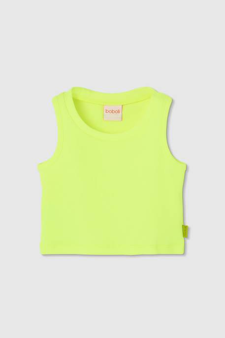 Fille-T-shirt, sous-pull-Débardeur fille coton
