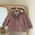 Manteau enfant imperméable doublé sherpa sora Rose 6 - vertbaudet enfant 