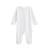 Pyjama bébé en velours ouverture croisée perle Ecru 3 - vertbaudet enfant 